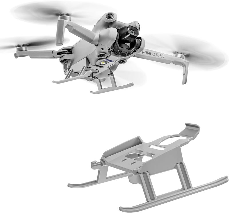 STARTRC جهاز هبوط ميني 4 برو لطائرة DJI ميني 4 برو، واقي أرجل الهبوط القابلة للطي الممتدة - Image 1